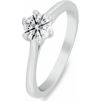 Prsten Brilio Silver Zásnubní stříbrný prsten s kubickým zirkonem RI151W 60 mm + 2 měsíce na vrácení zboží