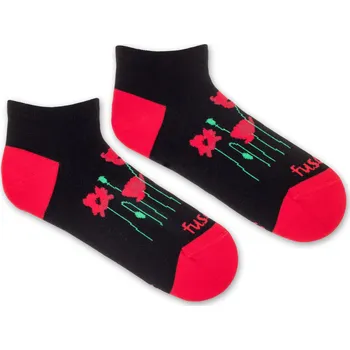 Dámské ponožky Kotníkové ponožky Vlčí mák S (35-38)