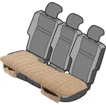 Potah na zadní sedačky do auta SOFTPAD béžový