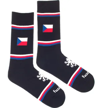 Dámské ponožky Ponožky Česká vlajka L (43-46)