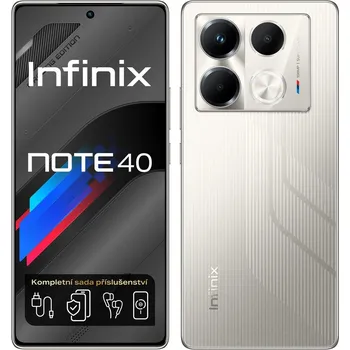 Mobilní telefon Infinix Note 40 8GB/256GB stříbrný, CZ