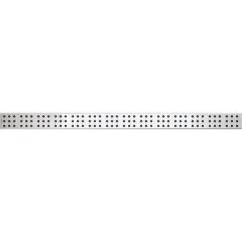 Odvodňovací žlab Alcadrain CUBE Rošt pro liniový podlahový žlab 105 cm, nerez mat