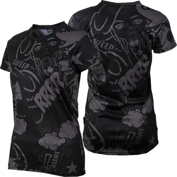 Dámské tričko SWEEP SWTS122 COMIX černá/šedá S