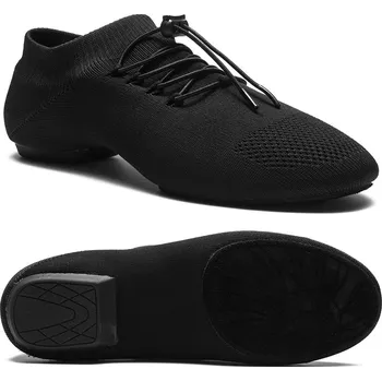 Dámská fitness obuv Rumpf JAZZ Flyknit Faser 1581 černá 35,5