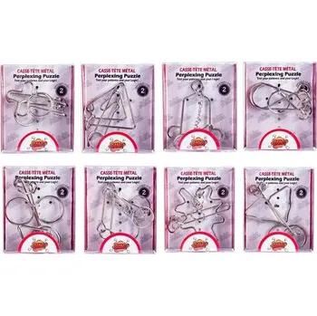 Hlavolam Kovový hlavolam 1ks - Obtížnost 2 (mix)