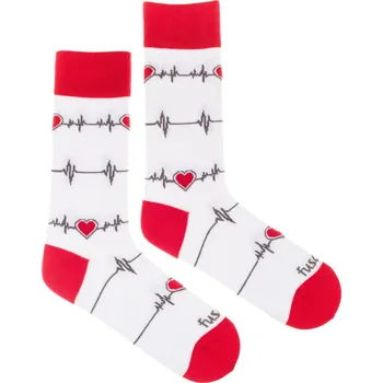Dámské ponožky Ponožky Tlukot srdce S (35-38)