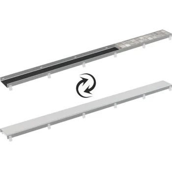 Alcadrain Double rošt pro nerezový žlab, oboustranný 55 cm