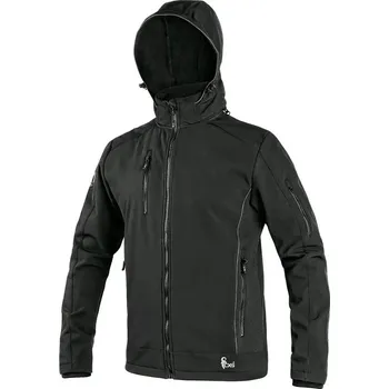 Pánská softshellová bunda CXS DURHAM pánská softshellová bunda černá Velikost: XXXL
