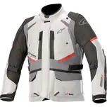 bunda ANDES DRYSTAR, TECH-AIR 5 kompatibilní, ALPINESTARS (světle šedá/tmavě šedá/černá/červená, vel. 3XL)