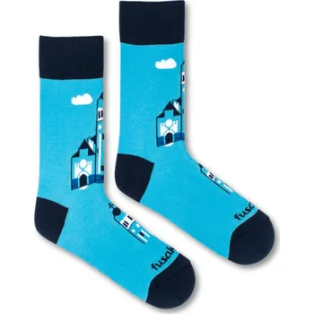 Dámské ponožky Ponožky Modrý kostelík S (35-38)