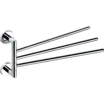 Bemeta Omega trojitý držák na ručníky otočný 450 mm, chrom
