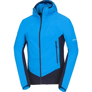 Pánská softshellová bunda Northfinder Pánská turistická kombinovaná aktivní bunda GALILEO, modrá, XL 177020