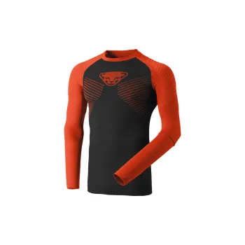 Pánské tričko Dynafit SPEED DRYARN M L/S TEE dawn 0910 L; Oranžová triko + DÁREK DLE VÝBĚRU!