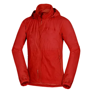 Pánská větrovka Northfinder Pánská nepromokavá multisportovní bunda sbalitelná 2L NORTHKIT, rudá, 37483