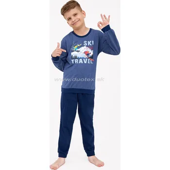 CORNETTE Chlapecké pyžamo 267/158-Ski Barva: 158, Velikost: 134-140