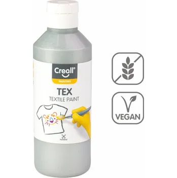Speciální výtvarná barva Barva na textil TEX 250ml, stříbrná
