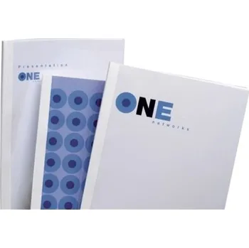 Vazač Desky pro termovazbu GBC - 1,5 mm, imitace plátno, bílé, 100 ks