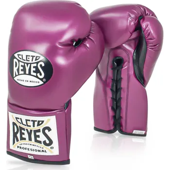 Boxerské rukavice Zápasové rukavice Cleto Reyes Professional - fialové