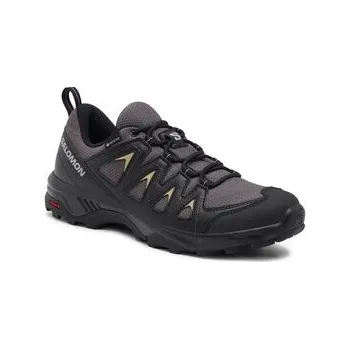 Pánská treková obuv Trekingová obuv Salomon X Braze GORE-TEX L47180500 Šedá 40_23