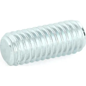 Spojovací materiál Šroub stavěcí plochý konec ZB, imbus, DIN 913 - M10x16