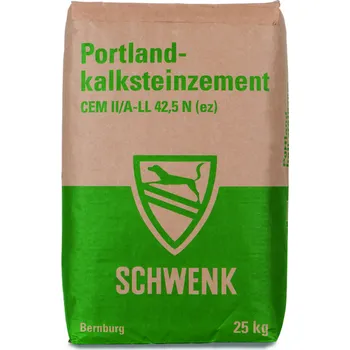 cement Schwenk Portlandský vápencový cement CEM II/A-LL 42,5 N 25 kg