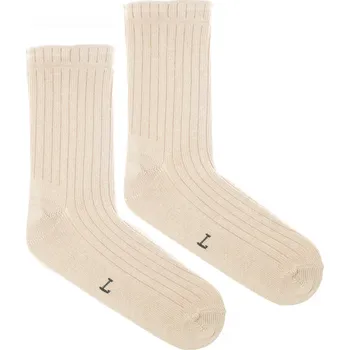 Dámské ponožky Ponožky Diabetické lem 36cm s Aloe béžové 35-38