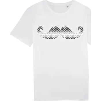 Dámské tričko Tričko Fousáč bílý L