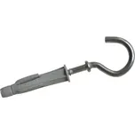 TTT Hmoždinka uzlovací s lemem a háčkem UH-LC | 10x61 mm 1bal/25ks