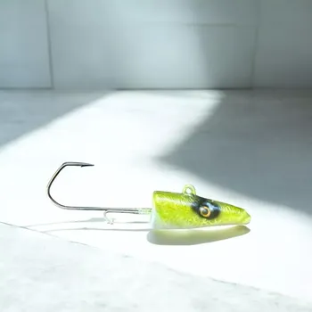 Rybářský háček RYVALURES-JIG POLAK HLAVA VMC 80G-6/0 ANG - 5 KS