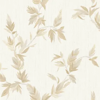 Tapeta Parato by Cristiana Masi Vliesová tapeta na zeď, béžová, listy, 35912, Ornamenta, Parato by Cristiana Masi, velikost 10,05 x 0,53 m
