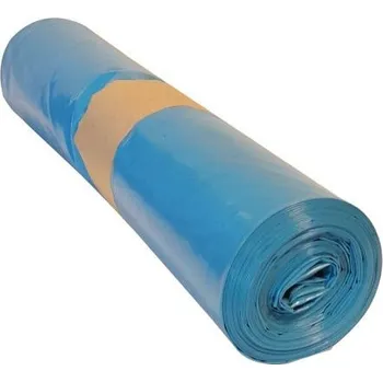 Pytle na odpadky Pytel PE 700x1100/0,04 mm, modrý, 25ks