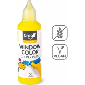 Speciální výtvarná barva Barva na sklo Window 80 ml, citronově žlutá