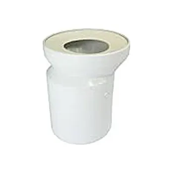 Sanit Abu-plast ABUSANITAIR připojovací kus přímý, DN 100/d 110 s excentrickým hrdlem, délka 155 mm 58 206 01 0099
