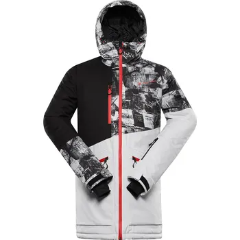 Pánská lyžařská bunda ALPINE PRO Uzer šedá Velikost: XXXL