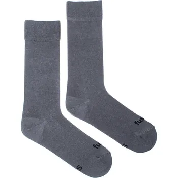 Dámské ponožky Bambusové ponožky Bambusák šedý XL (47-50)