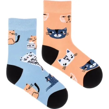 Dámské ponožky Dětské ponožky Feetee Cats M (27 - 30)