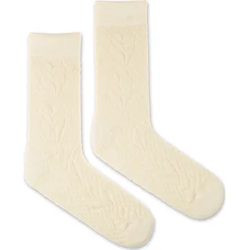Dámské ponožky Vlněné ponožky Vlnáč Pletenec bíly M (39-42)