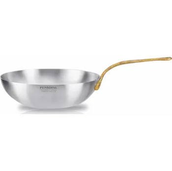 Pánev Pensofal 4904-E Academy Class Wok Sauté Pánev s litou mosaznou rukojetí 28 cm