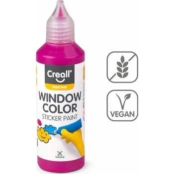 Speciální výtvarná barva Barva na sklo Window 80 ml, růžová