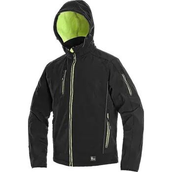 Pánská softshellová bunda CXS DURHAM pánská softshellová bunda černo-žlutá Velikost: XXXL