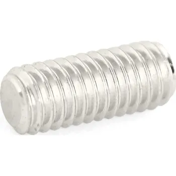 Šroub Šroub stavěcí plochý konec nerez A2, imbus, DIN 913 - M3x16