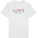 Tričko Bratislava ikony bíle M