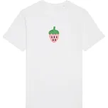 Tričko Pískací jahoda bílé M