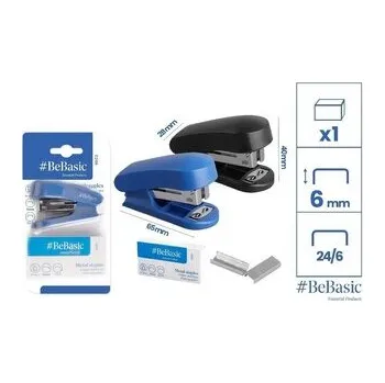 Děrovačka Zszywacz mini + zszywki 24/6 MIX