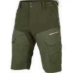 Northfinder Pánské outdoorové hybridní kapsáčové šortky CASTOR, zelená, 175663