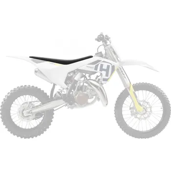 Moto sedlo BLACKBIRD potah sedla HUSQVARNA TC 85 25 PYRAMID barva černá (BLACKBIRD potah sedla HUSQVARNA TC 85 25 PYRAMID barva černá)