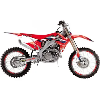Autodoplněk BLACKBIRD sada samolepek (dýhy) HONDA CRF 250R 10-13; CRF 450R 09-12 DREAM 5 barva červená černá (BLACKBIRD sada samolepek (dýhy) HONDA CRF 250R 10-13; CRF 450R 09-12 DREAM 5 barva červená černá)