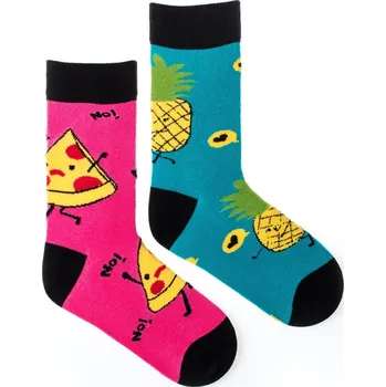 Dámské ponožky Dětské ponožky Feetee Pizza Hawai S (23 - 26)