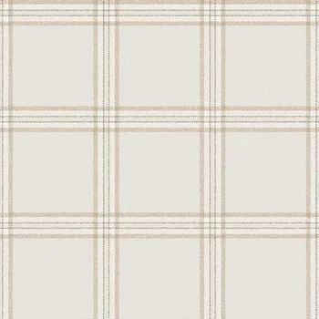 Tapeta Parato by Cristiana Masi Vliesová tapeta na zeď, šedo-béžová, imitace látky, 38412, Top Stripes, Parato by Cristiana Masi, velikost 10,05 x 0,53 m