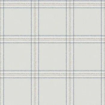 Tapeta Parato by Cristiana Masi Vliesová tapeta na zeď, šedo-modrá, imitace látky, 38415, Top Stripes, Parato by Cristiana Masi, velikost 10,05 x 0,53 m